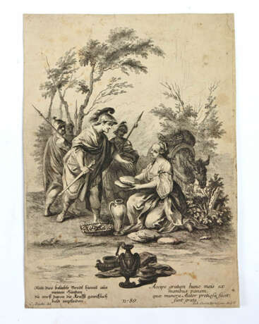 Kupferstich von J.G. Hertel 1750 - Foto 1