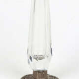 Solifleur Vase mit Silberfuß - Foto 1