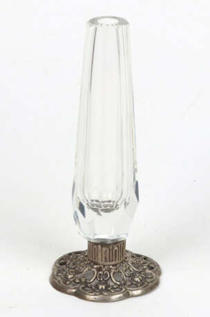 Solifleur Vase mit Silberfuß - photo 1