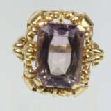 Amethyst Ring - Gelbgold 585 - Foto 2