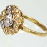 Brillant Ring - Gelbgold/WG 750 - фото 2