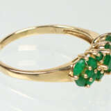 Smaragd Ring - Gelbgold 585 - Foto 2