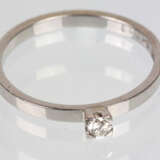 Weißgold Diamant Ring - Weissgold 585 - Foto 2