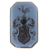 handgeschnittenes historisches Wappen - Foto 1