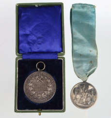 2 Silber Medaillen 1766 und 1903