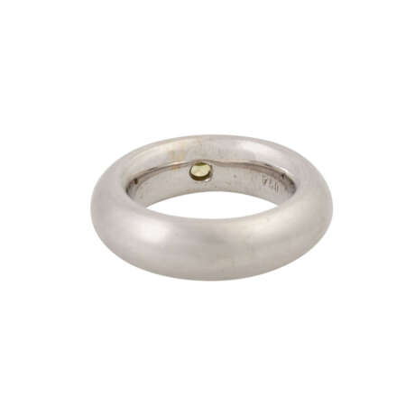 Ring mit oval facettiertem Diamant von 0,56 ct (graviert), - фото 4