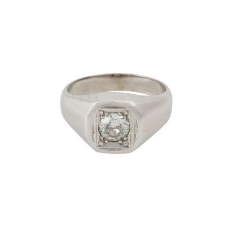 Ring mit Altschliffdiamant ca. 0,42 ct, - photo 2