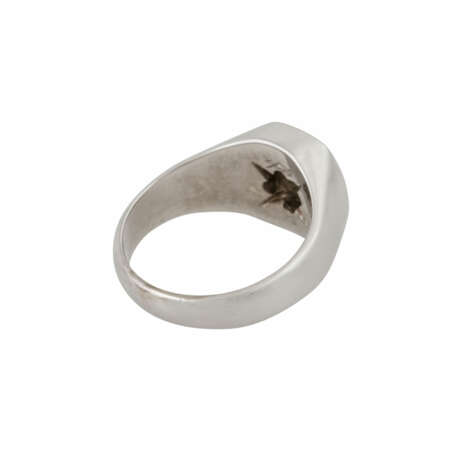 Ring mit Altschliffdiamant ca. 0,42 ct, - Foto 3