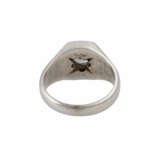 Ring mit Altschliffdiamant ca. 0,42 ct, - фото 4