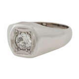 Ring mit Altschliffdiamant ca. 0,42 ct, - photo 5
