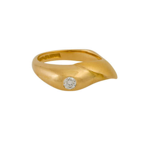 LAPPONIA Ring mit Brillant ca. 0,10 ct, - photo 2