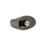 Ring mit Altschliffdiamant ca. 0,7 ct, - photo 1