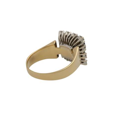 Ring mit Saphircabochon und Brillanten - photo 3