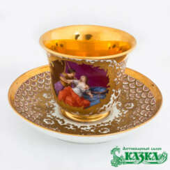 Tee-paar (Werk Gardner, Russland, XIX Jahrhundert)