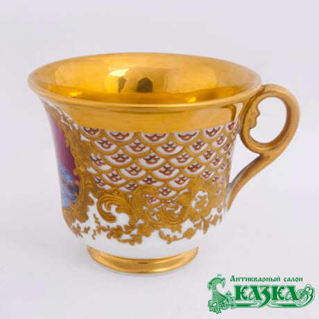 „Tee-paar (Werk Gardner Russland XIX Jahrhundert)“ - Foto 3