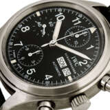 IWC Der Fliegerchronograph, Ref. 3706. Armbanduhr. - фото 5