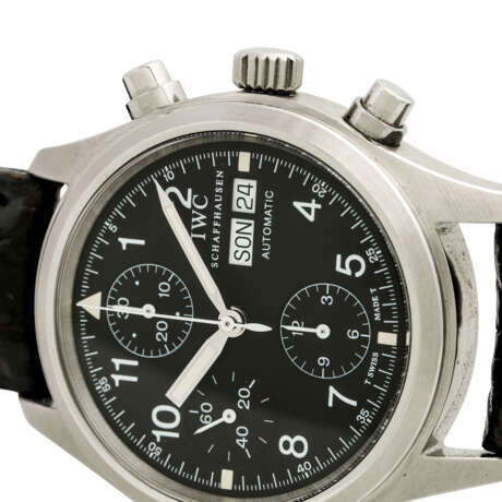 IWC Der Fliegerchronograph, Ref. 3706. Armbanduhr. - photo 6