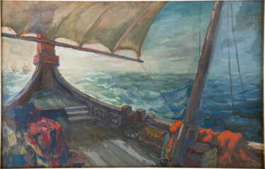 IWAN GRIGORIEWITSCH MJASOEDOW 1881 Charkow - 1953 Buenos Aires Studie zum Gemälde 'Die Argonauten'