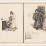 PJOTR ALEXANDROWITSCH NILUS 1869 bei Kamenetz-Podolskij - 1943 Paris Zwei Frauenportraits - фото 1