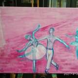 Painting “Scene from the ballet Swan Lake”, Canvas on the subframe, Oil paint, Impressionist, балет, Ukraine, 2021 - photo 2
