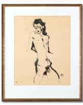 Egon Schiele (Tulln an der Donau 1890 - Vienna 1918): Männlicher Akt (Selbstbildnis) I 1912 