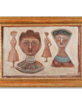 Massimo Campigli (Berlino 1895 - St. Tropez 1971): Untitled (Quattro figure) 1955