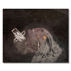 Antoni Tapies (Barcellona 1923 - 2012): Crani 1977