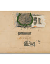 Mario Schifano (Homs 1934 - Roma 1998): Particolare di esterno 1962