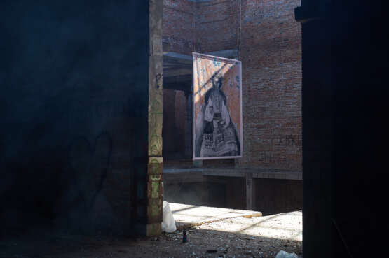 Gemälde „Kalina Kupala“, Leinwand auf dem Hilfsrahmen, Gemischte Technik, Zeitgenössische Kunst, Historisches, Ukraine, 2019 - Foto 3