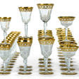 A ST. LOUIS 'CALLOT' PATTERN GLASS PART TABLE-SERVICE - Auktionsarchiv