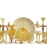 A VENETIAN (COMPAGNIA VENEZIA MURANO) AMBER GLASS PART SERVICE - Foto 1
