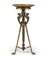 A FRENCH 'RENAISSANCE-REVIVAL' POLYCHROME-PATINATED BRONZE GUERIDON