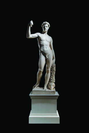 A PLASTER LIFE-SIZE FIGURE OF JASON AND THE GOLDEN FLEECE - Foto 1