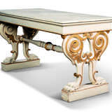 A NORTH ITALIAN PARCEL-GILT AND WHITE-PAINTED CENTRE TABLE - фото 1