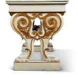 A NORTH ITALIAN PARCEL-GILT AND WHITE-PAINTED CENTRE TABLE - Foto 3