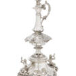 A VICTORIAN SILVER EWER AND STAND - Prix ​​des enchères