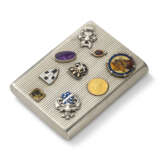 SILVER, GOLD, ENAMEL AND MULTI-GEM CIGARETTE CASEMAKER'S MARK CYRILLIC 'ARS', MOSCOW 1899-1908 - photo 2