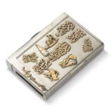 SILVER-GILT AND GOLD CIGARETTE CASEMAKER'S MARK POSSIBLY CYRILLIC 'TI', MOSCOW, 1908-1917 - Foto 1