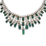 EMERALD AND DIAMOND NECKLACE - фото 3