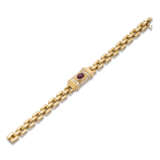 Cartier. CARTIER RUBY AND DIAMOND NECKLACE, BRACELET AND EARRING SUITE - фото 7