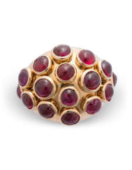 SUZANNE BELPERRON GOLD AND RUBY RING