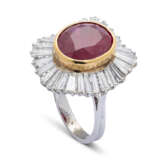 RUBY AND DIAMOND RING - фото 3