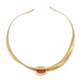 CORAL AND GOLD NECKLACE - Foto 2