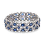 Bolin. SAPPHIRE AND DIAMOND NECKLACE, BRACELET AND EARRING SUITE - photo 8
