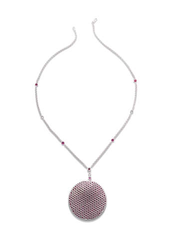 Graff. GRAFF RUBY AND DIAMOND PENDENT NECKLACE - фото 2