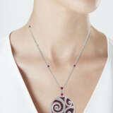 Graff. GRAFF RUBY AND DIAMOND PENDENT NECKLACE - photo 4