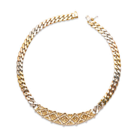 GOLD AND DIAMOND NECKLACE - фото 2