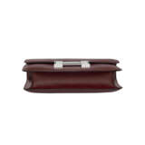 HERMÈS. A ROUGE H CALF BOX LEATHER CONSTANCE 24 WITH PALLADIUM HARDWARE - photo 4