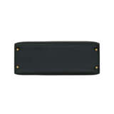 HERMÈS. A BLACK VACHE ARDENNES LEATHER SELLIER KELLY 35 WITH GOLD HARDWARE - photo 4
