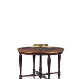 Weisweiler, Adam. A LATE LOUIS XVI ORMOLU-MOUNTED AMBOYNA AND MAHOGANY TABLE A THE - photo 4